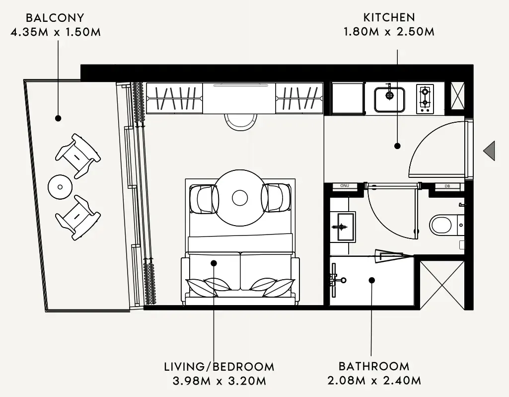 Azizi Azizi Milan floor plan