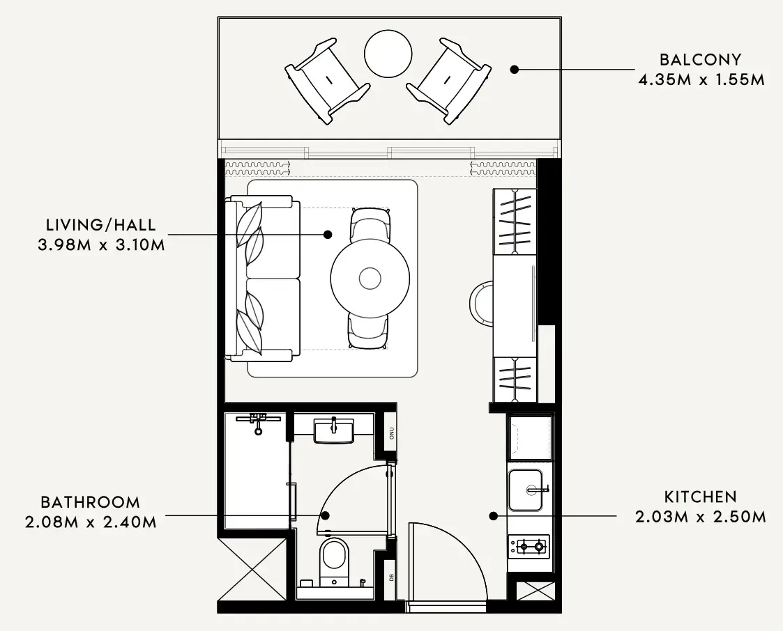 Azizi Azizi Milan floor plan