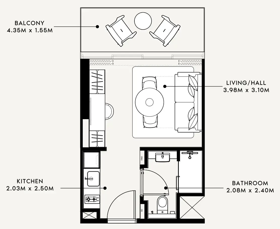 Azizi Azizi Milan floor plan