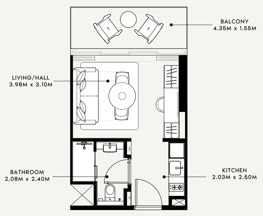 Azizi Azizi Milan floor plan