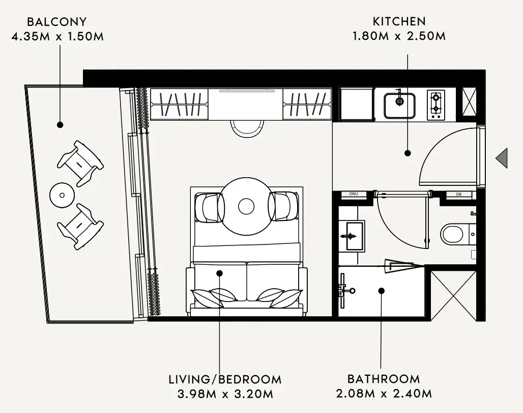 Azizi Azizi Milan floor plan