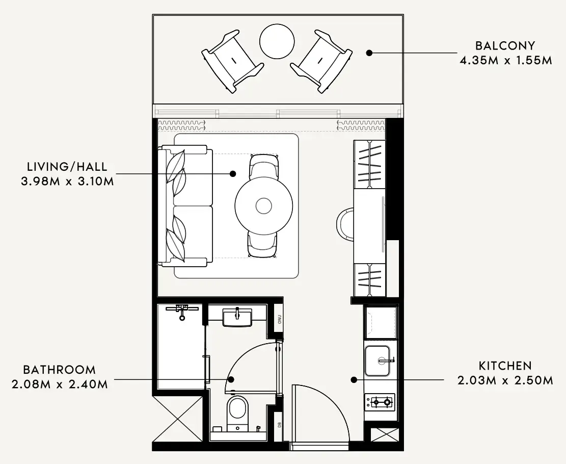 Azizi Azizi Milan floor plan