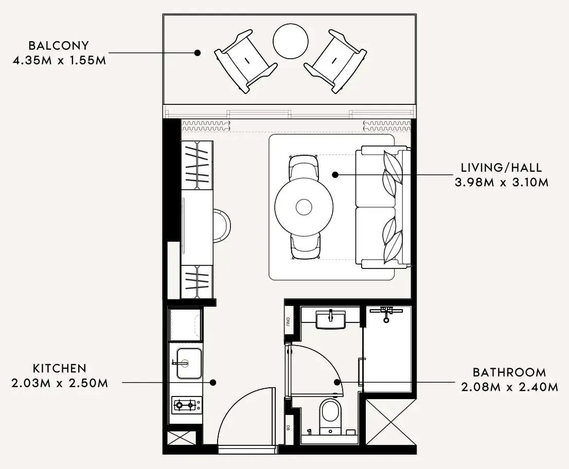 Azizi Azizi Milan floor plan
