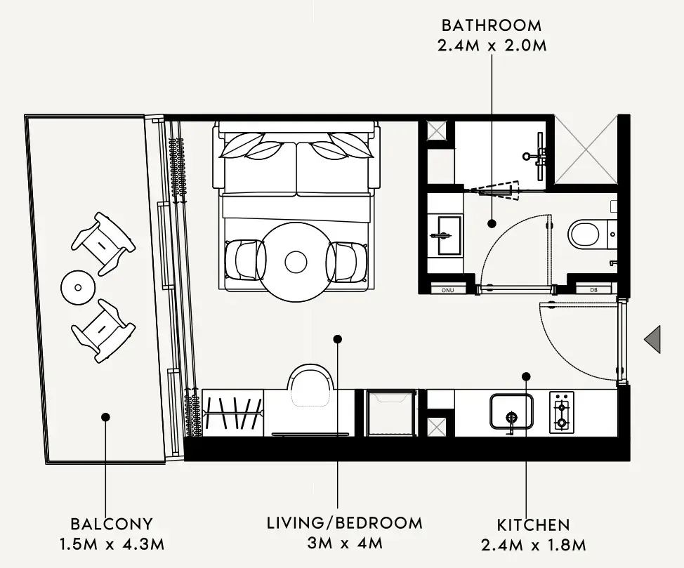 Azizi Azizi Milan floor plan