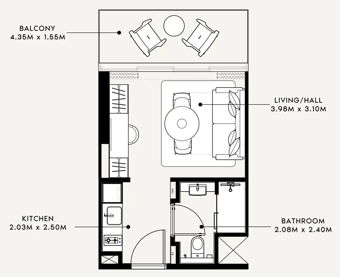 Azizi Azizi Milan floor plan