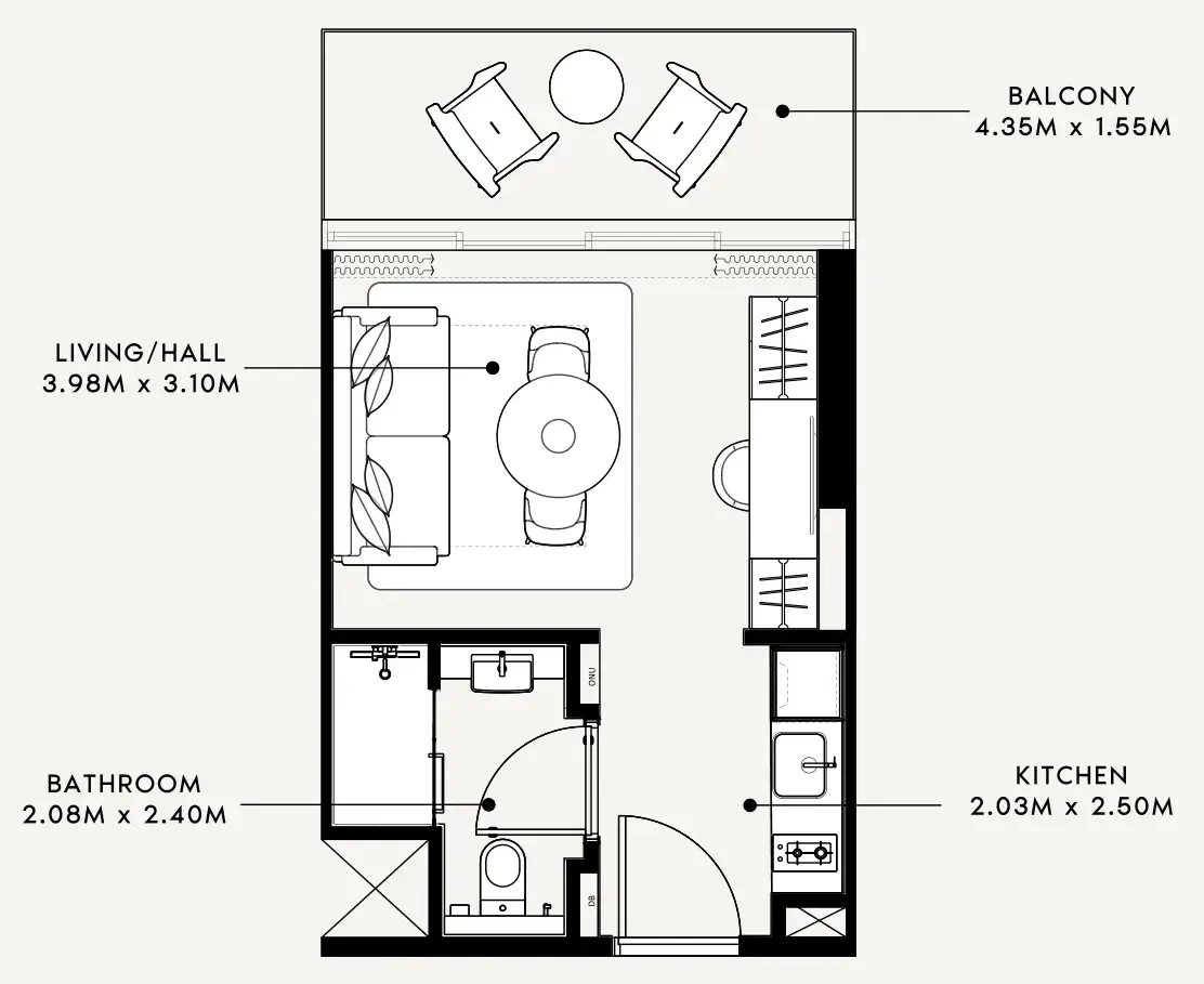 Azizi Azizi Milan floor plan