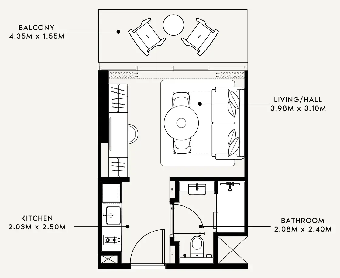 Azizi Azizi Milan floor plan