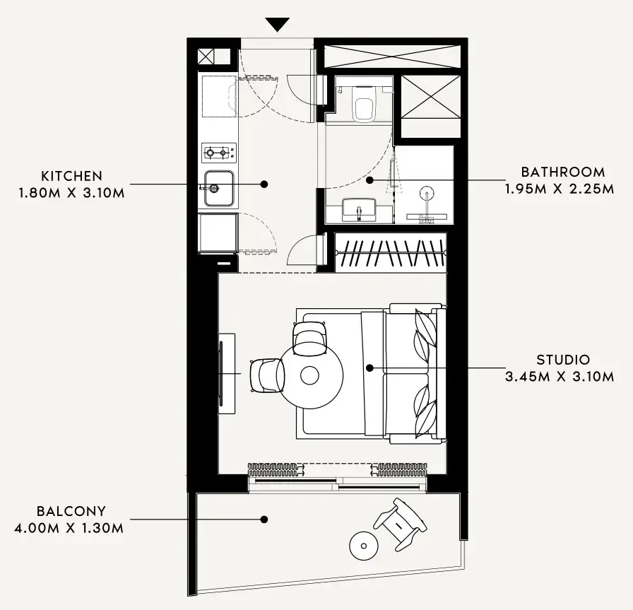 Azizi Azizi Milan floor plan