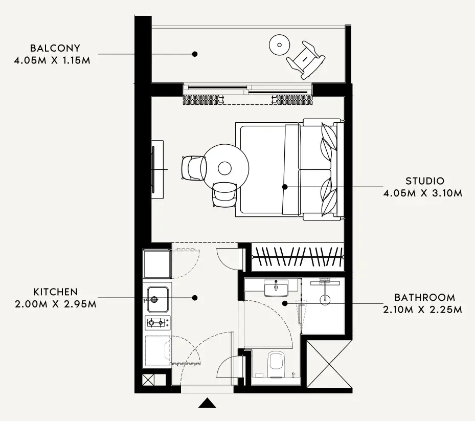 Azizi Azizi Milan floor plan