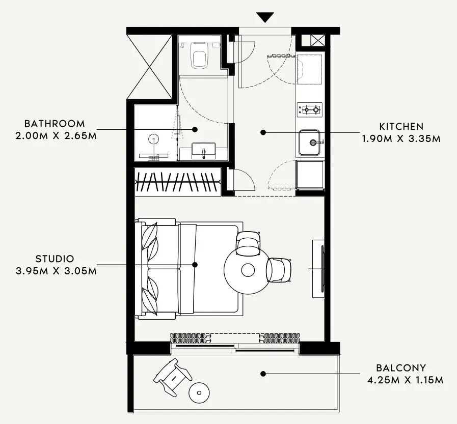 Azizi Azizi Milan floor plan