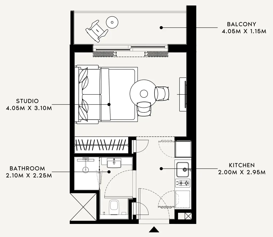 Azizi Azizi Milan floor plan