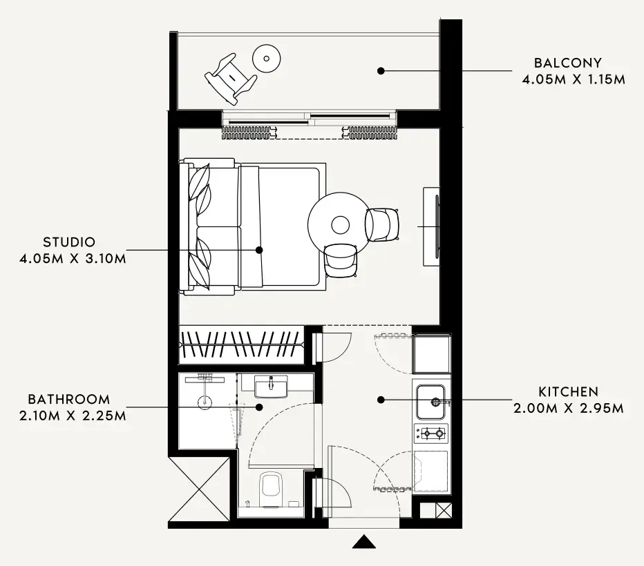 Azizi Azizi Milan floor plan