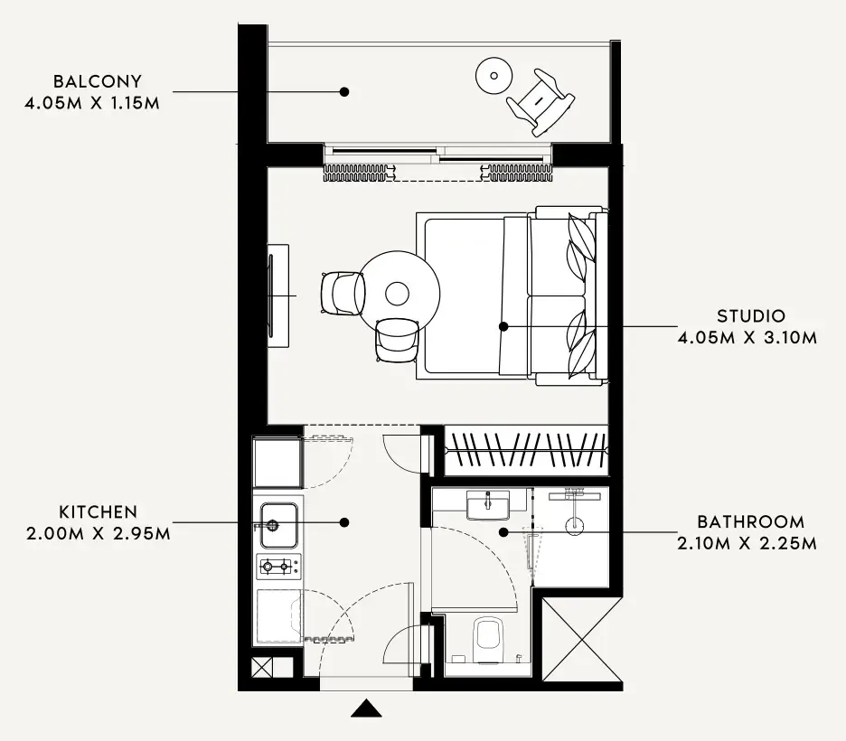Azizi Azizi Milan floor plan