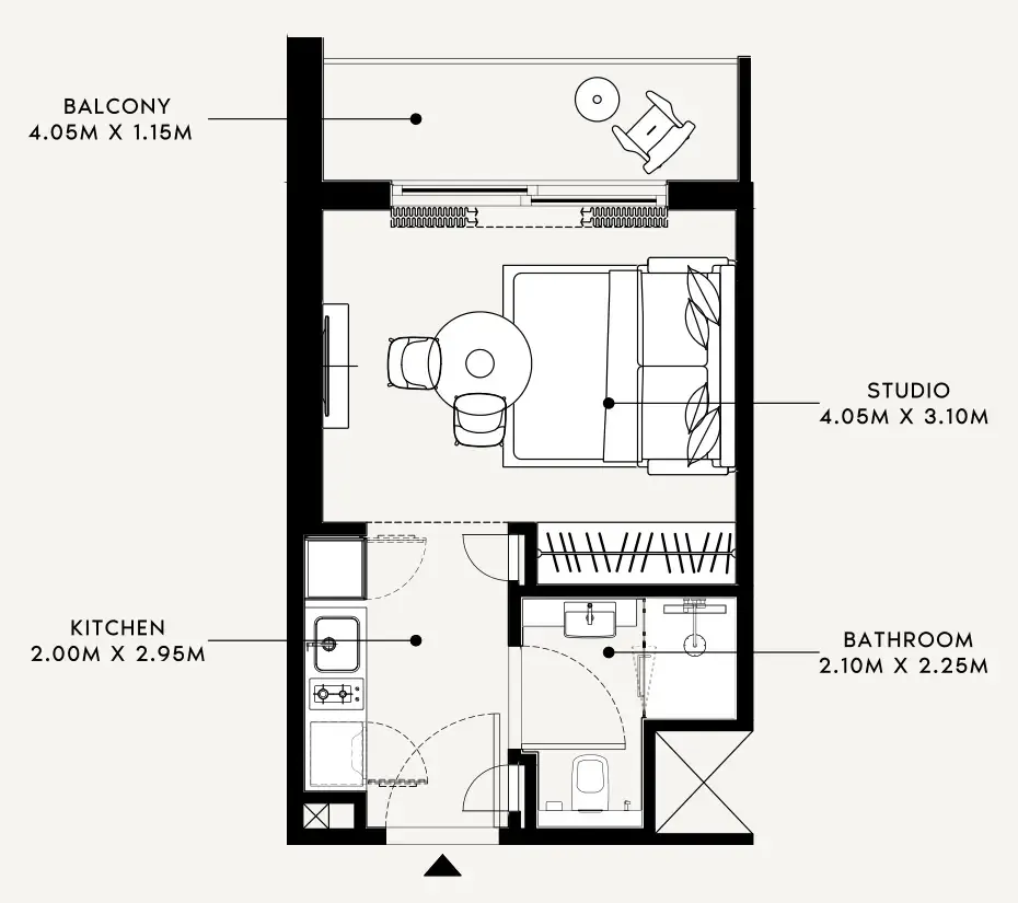 Azizi Azizi Milan floor plan