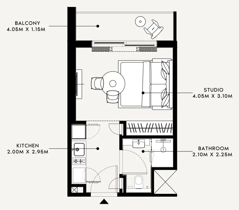 Azizi Azizi Milan floor plan