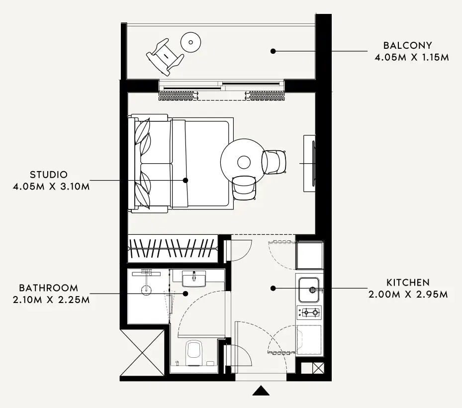 Azizi Azizi Milan floor plan