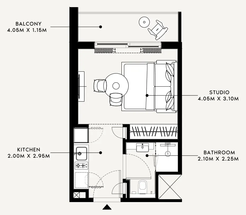 Azizi Azizi Milan floor plan