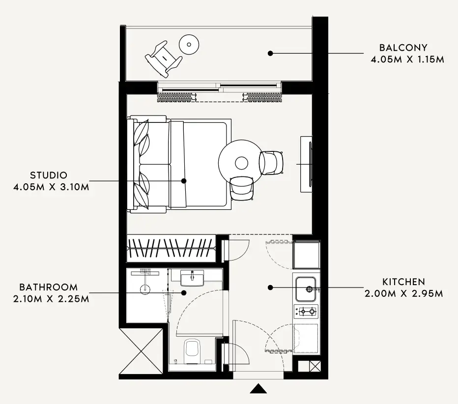Azizi Azizi Milan floor plan