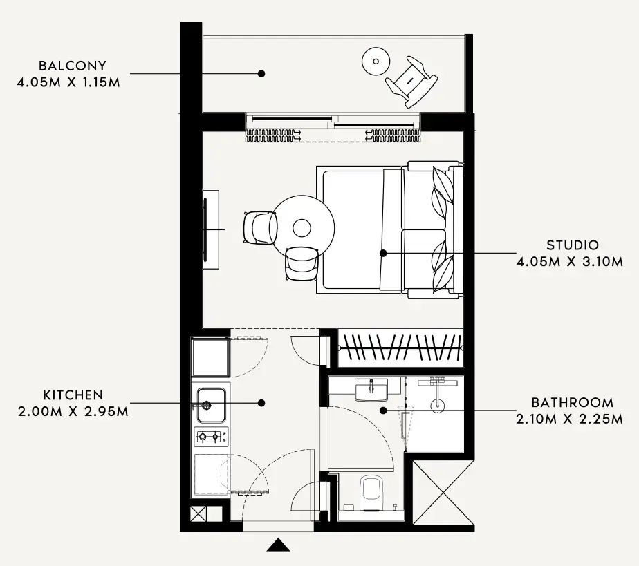 Azizi Azizi Milan floor plan