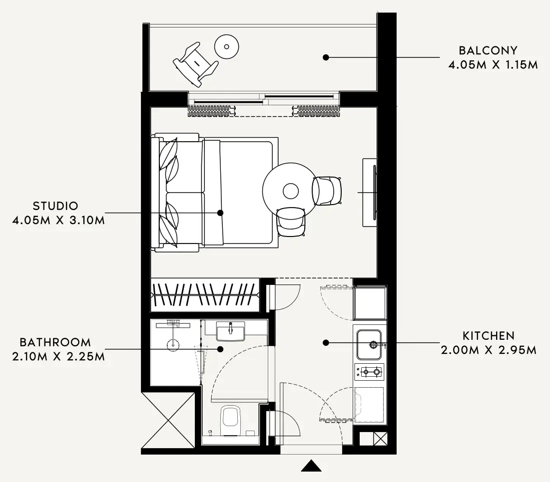 Azizi Azizi Milan floor plan