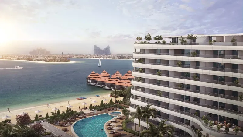 Exterior at Azizi Mina in Palm Jumeirah Dubai