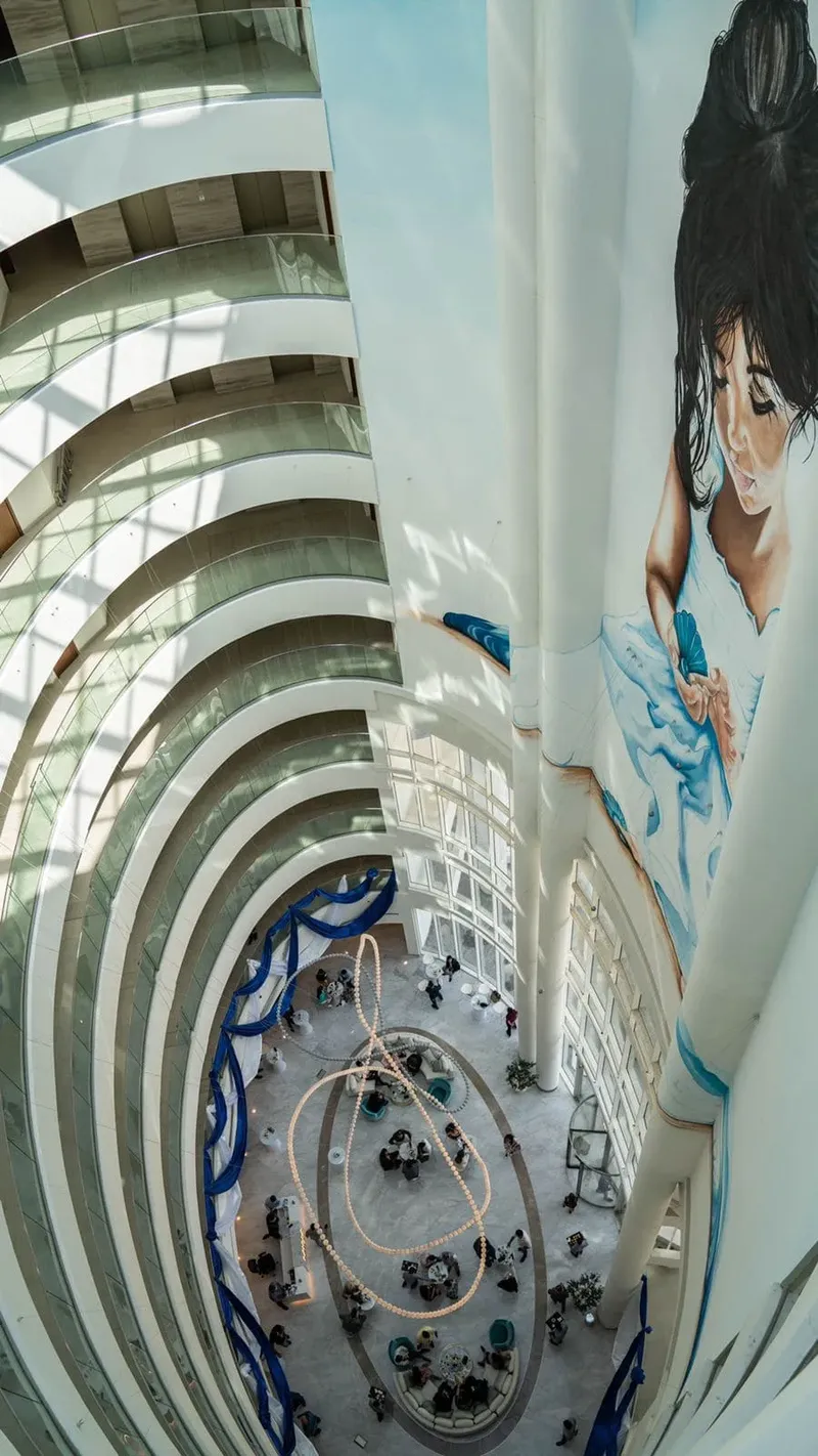 Lobby at Azizi Mina in Palm Jumeirah Dubai