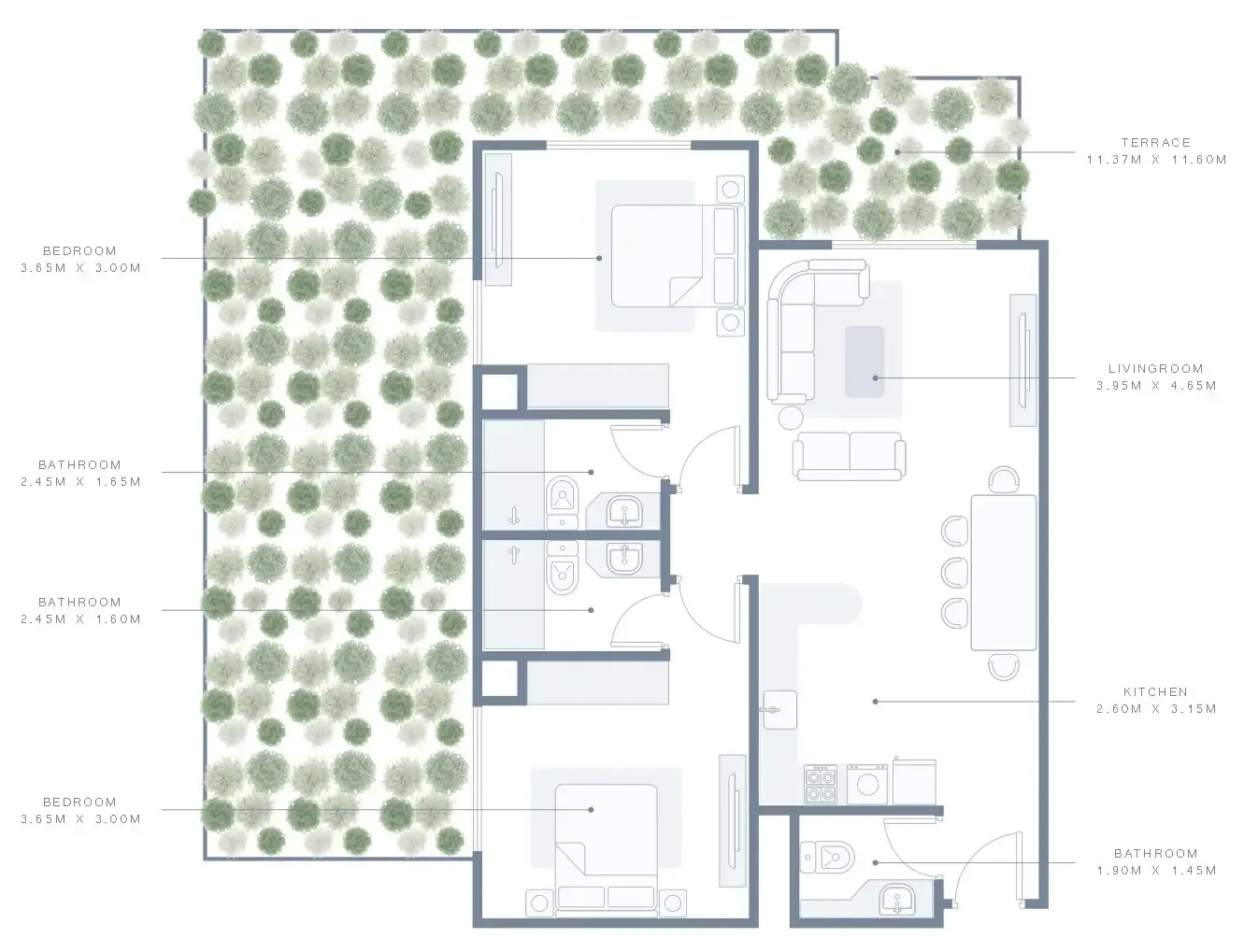 Azizi Azizi Plaza floor plan