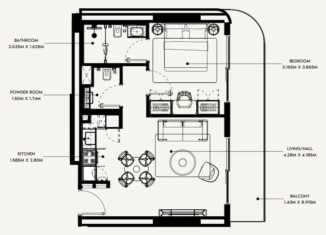 Azizi Azizi Rose floor plan