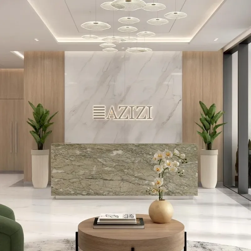 Lobby at Azizi Ruby in JVC (Jumeirah Village Circle) Dubai
