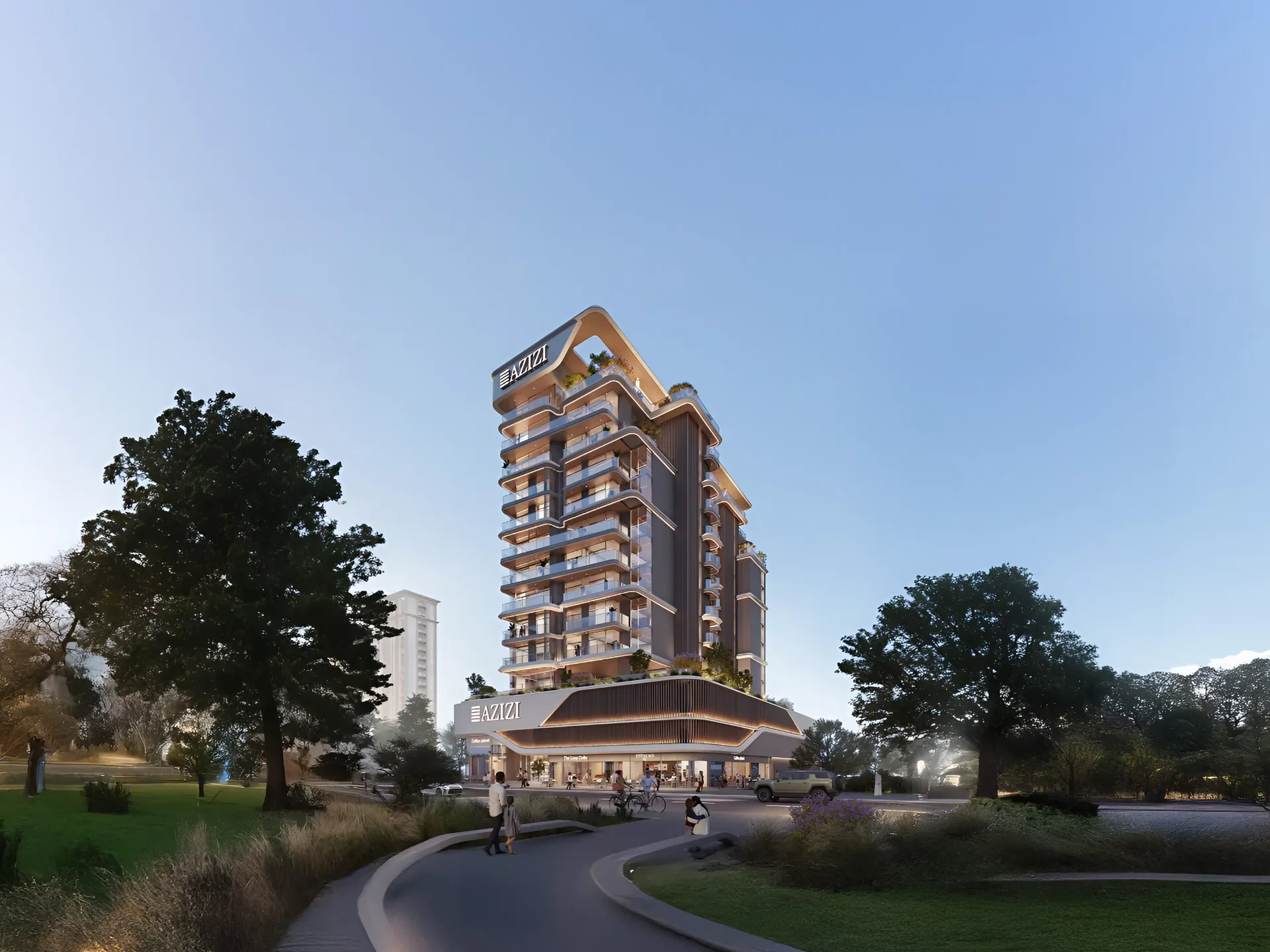Exterior at Azizi Sakandar in Jebel Ali Village Dubai