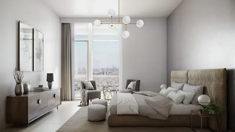 Interior at Azizi Sakandar in Jebel Ali Village Dubai