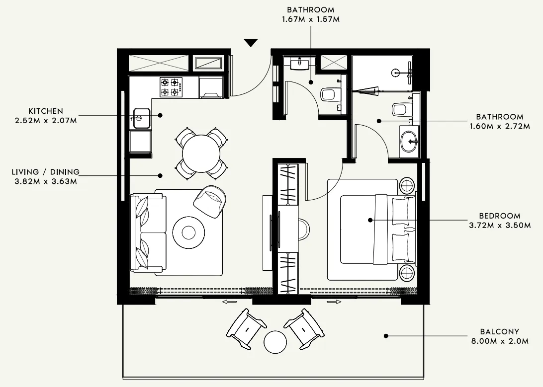 Azizi Azizi Venice floor plan