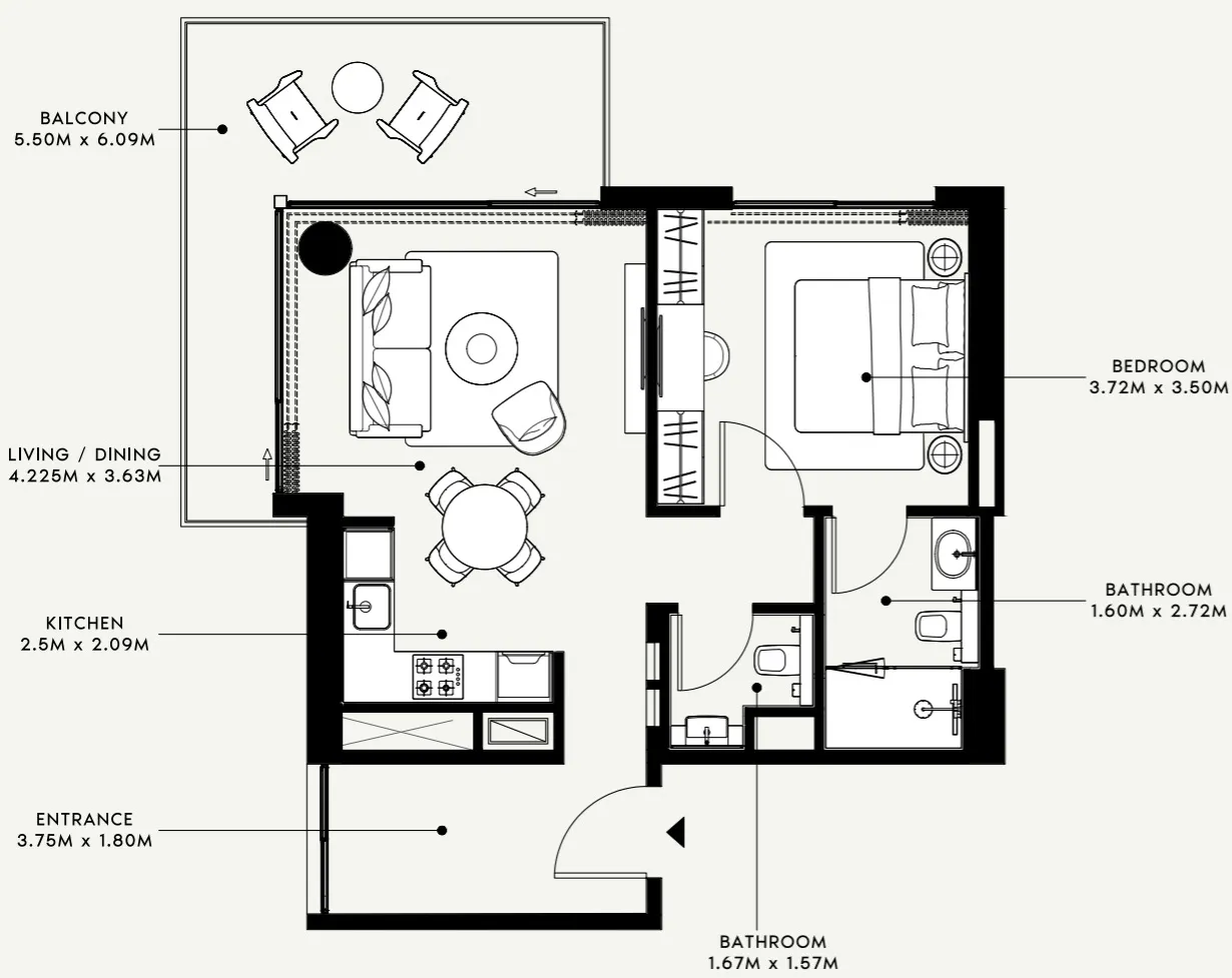 Azizi Azizi Venice floor plan