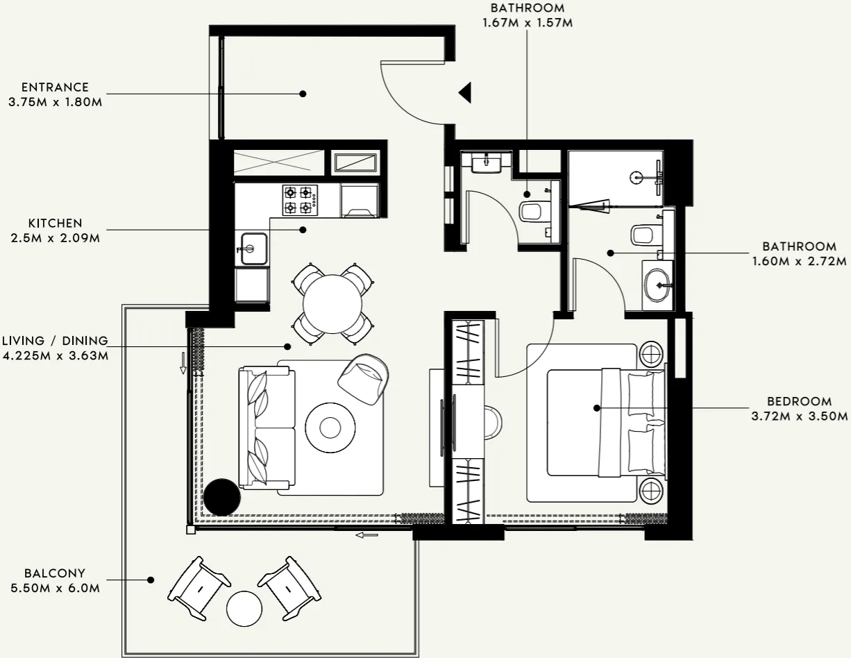 Azizi Azizi Venice floor plan