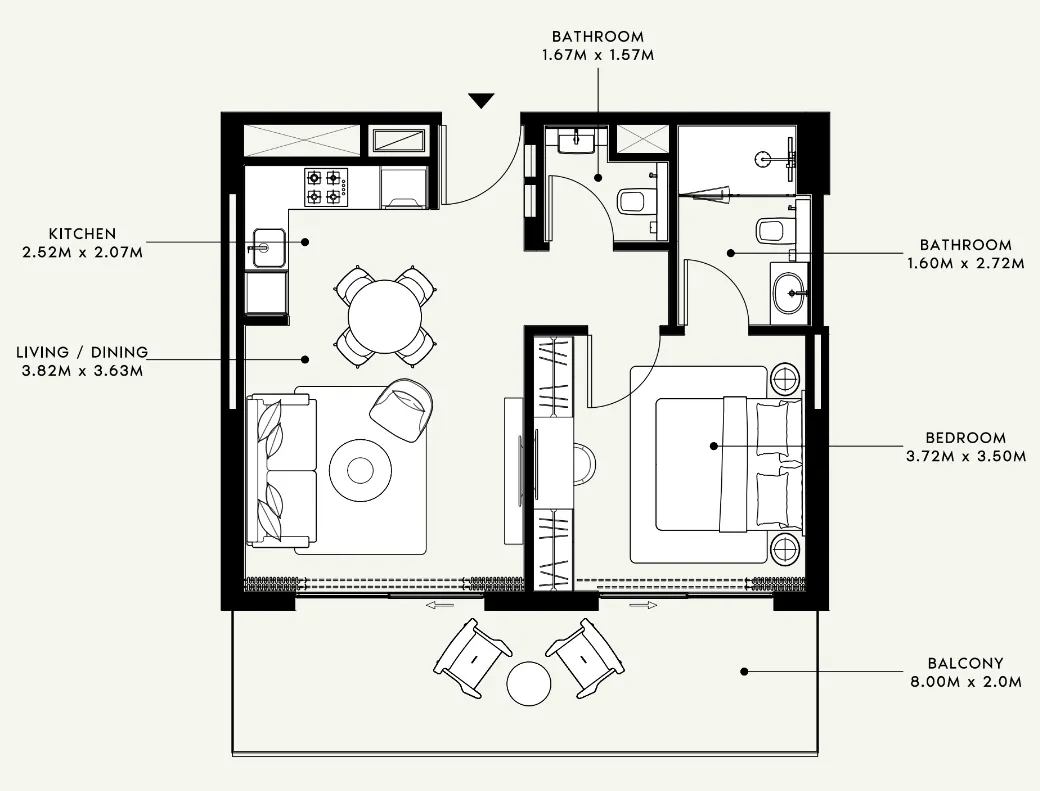Azizi Azizi Venice floor plan