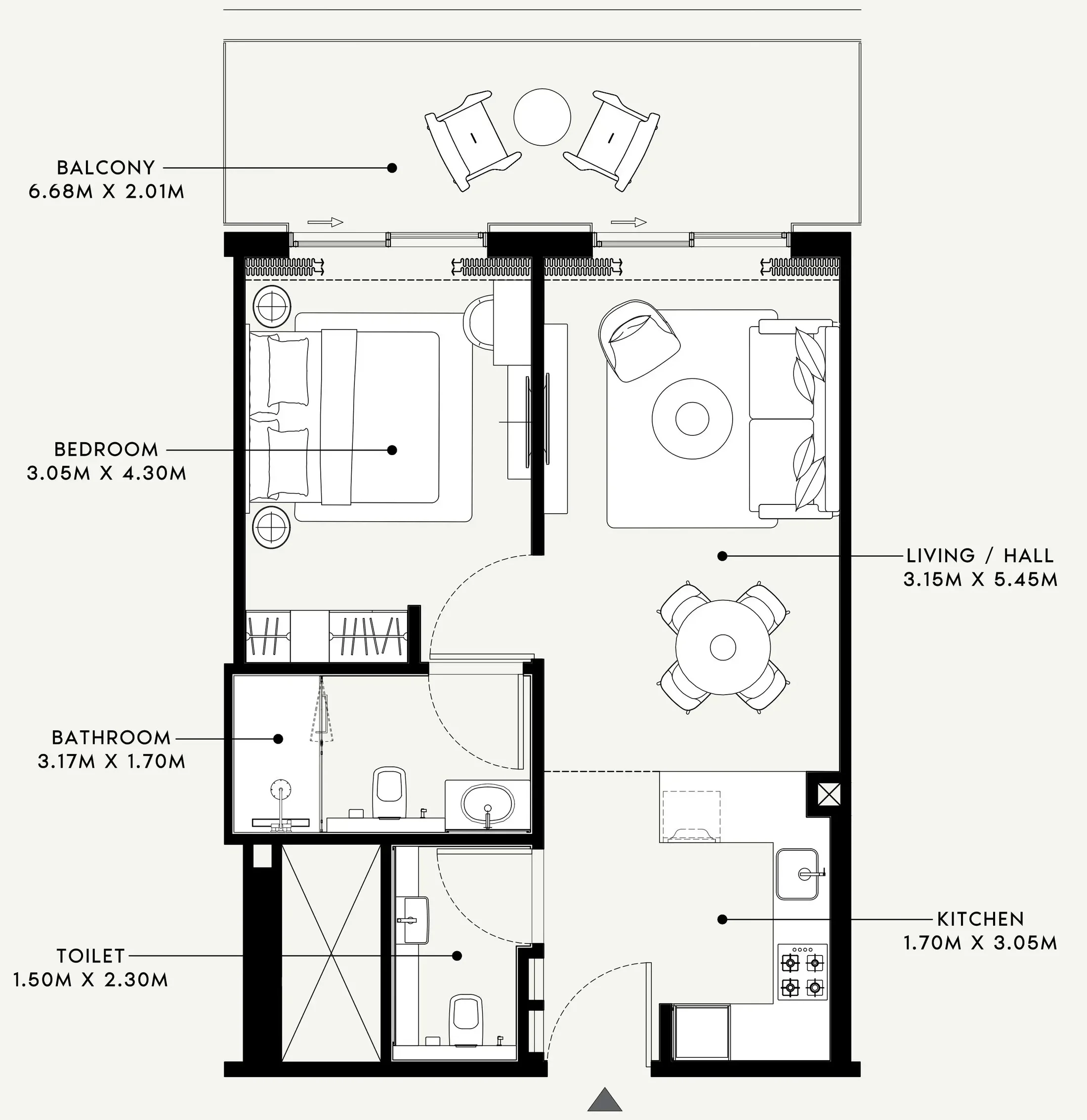 Azizi Azizi Venice floor plan