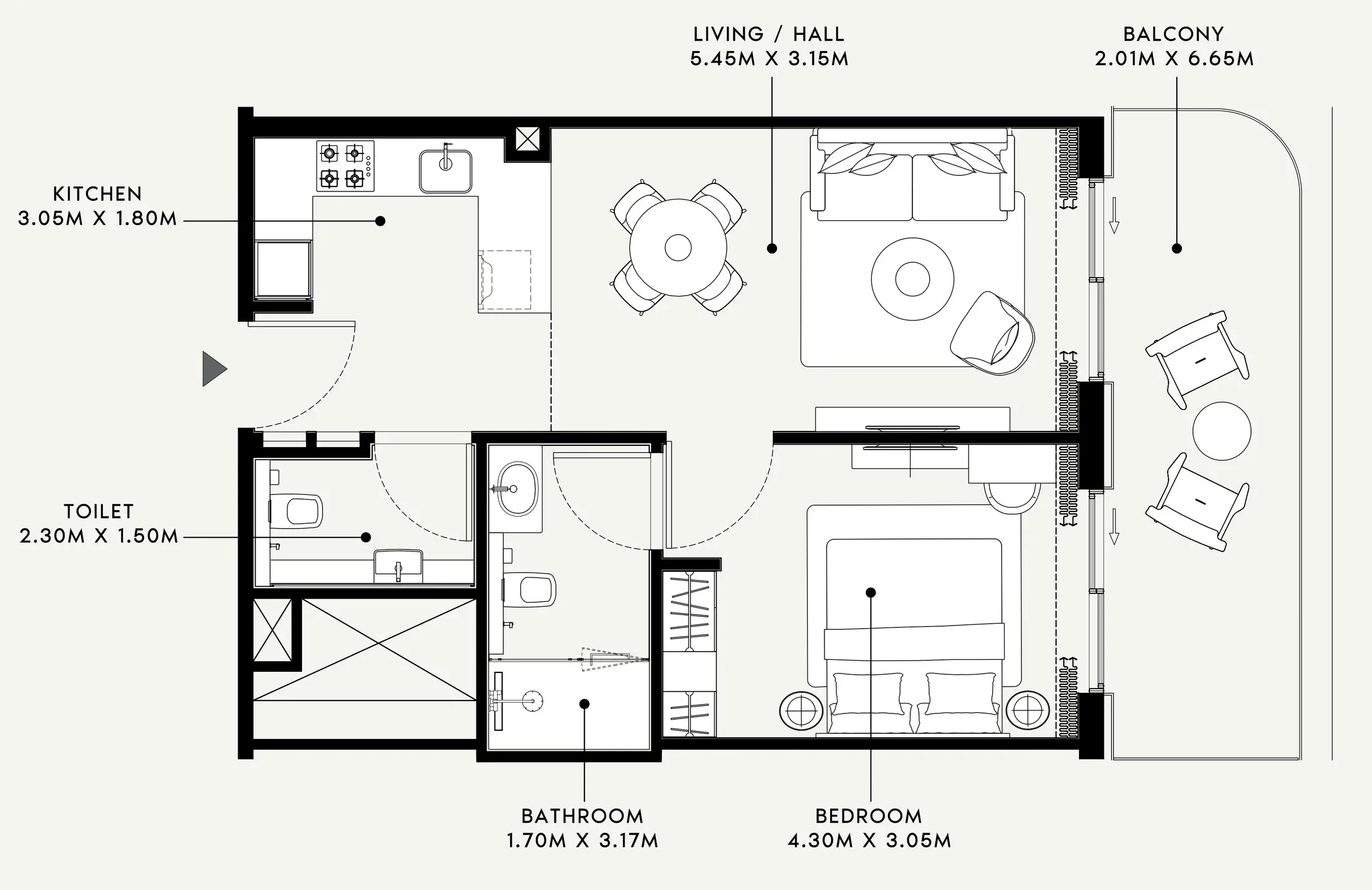 Azizi Azizi Venice floor plan