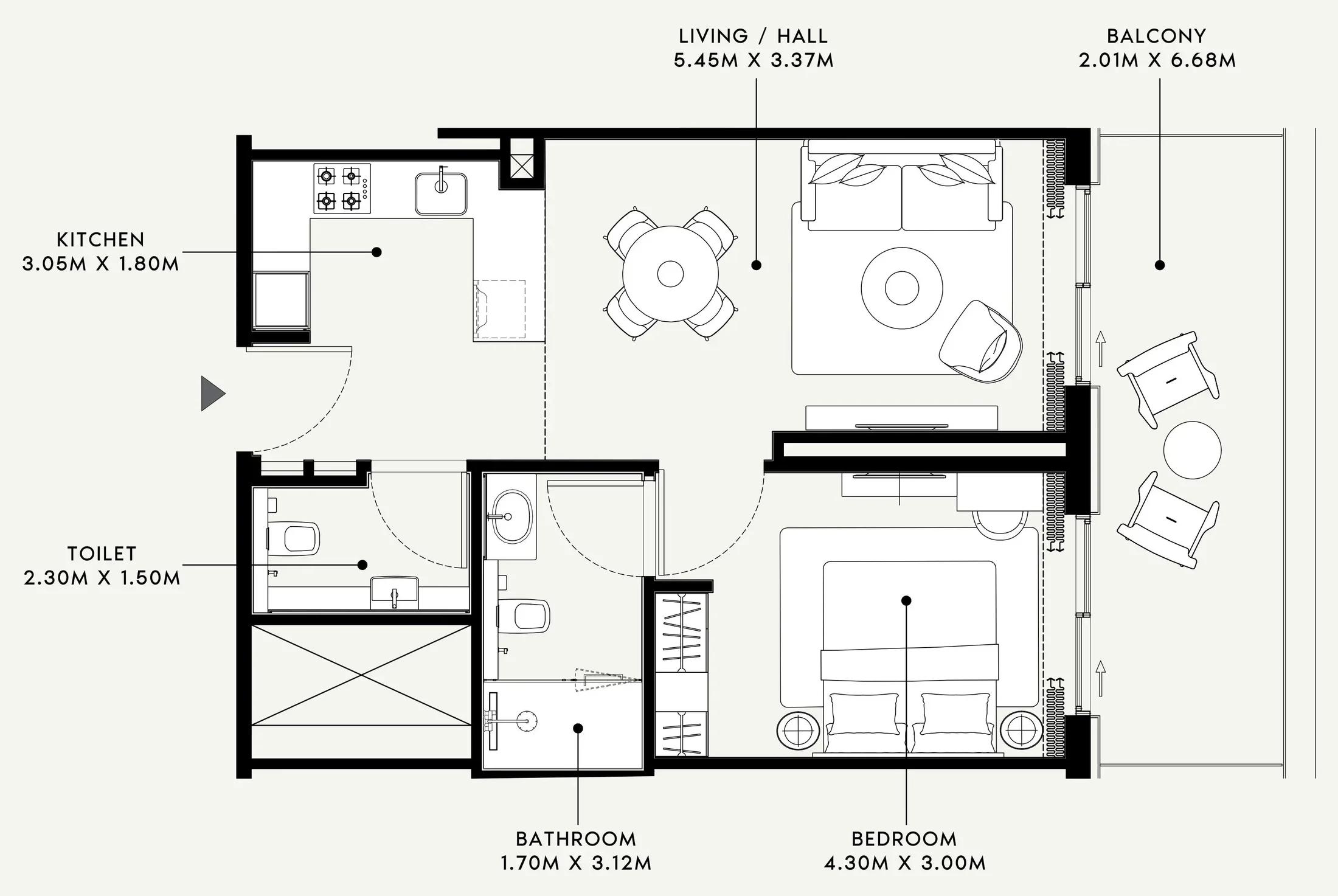 Azizi Azizi Venice floor plan
