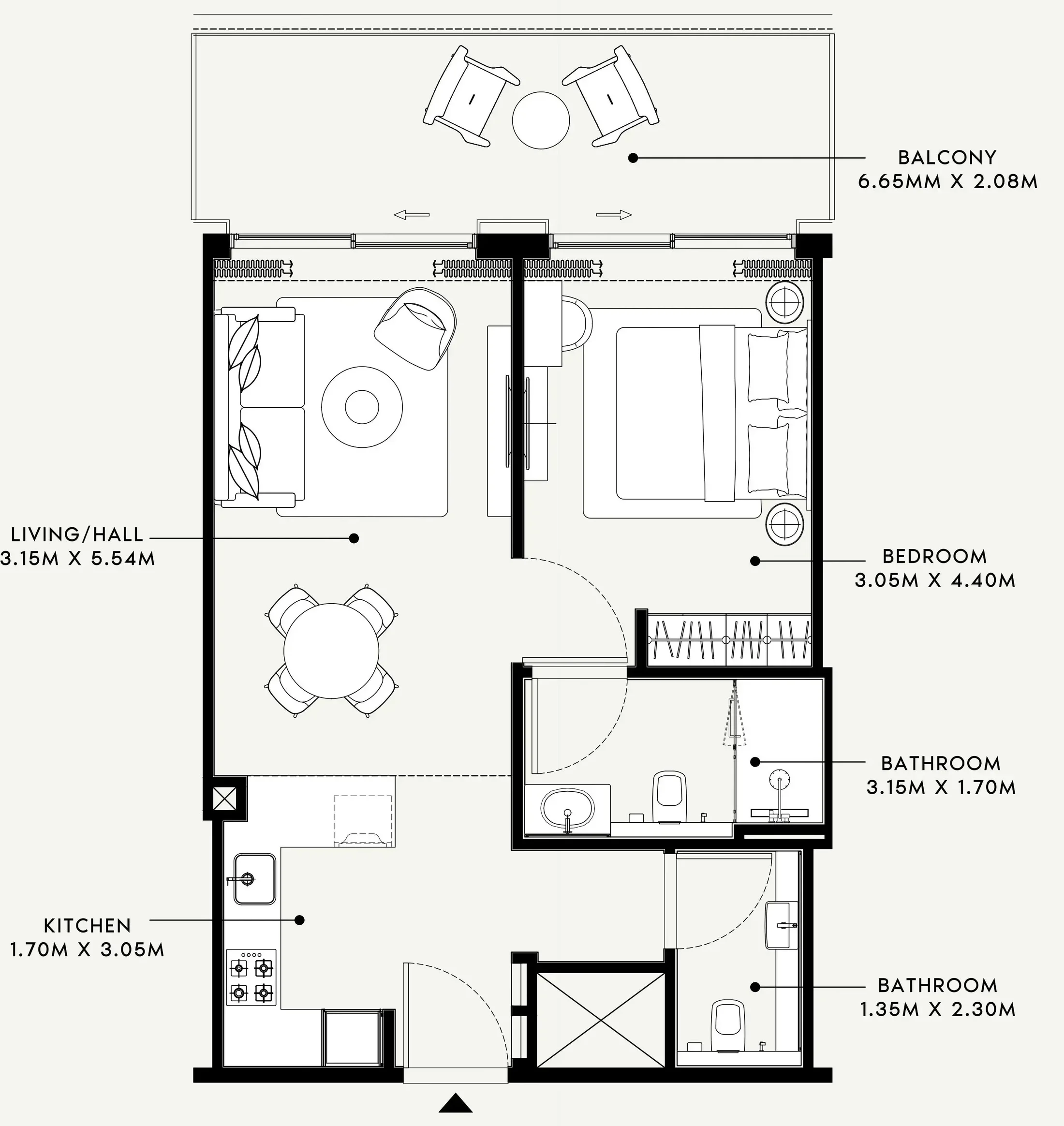 Azizi Azizi Venice floor plan