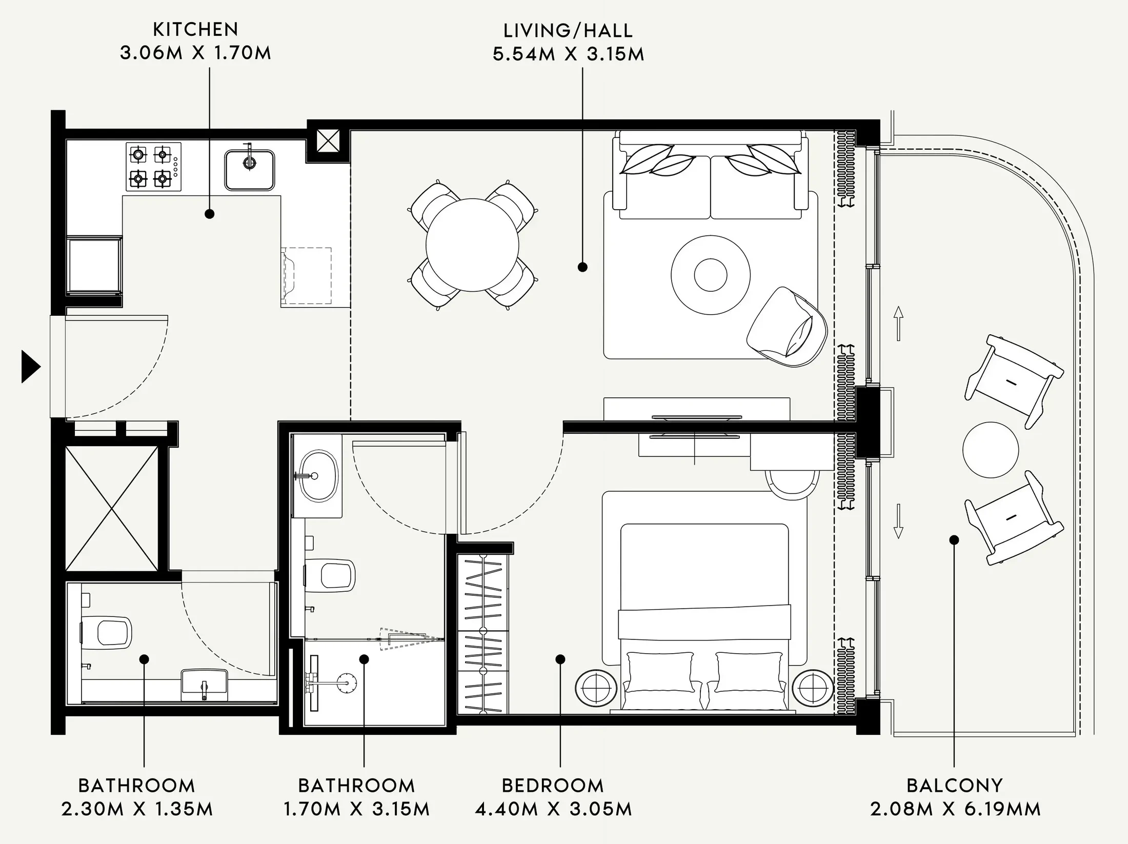 Azizi Azizi Venice floor plan