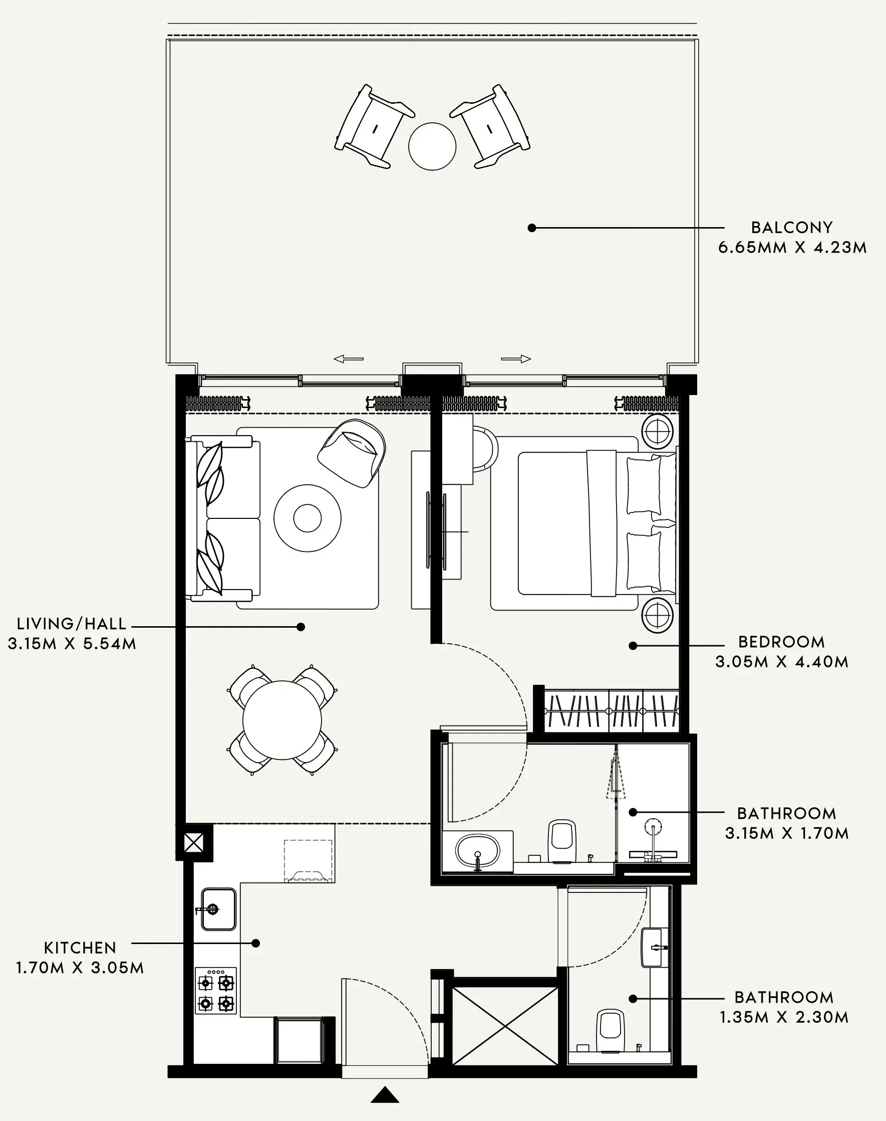 Azizi Azizi Venice floor plan