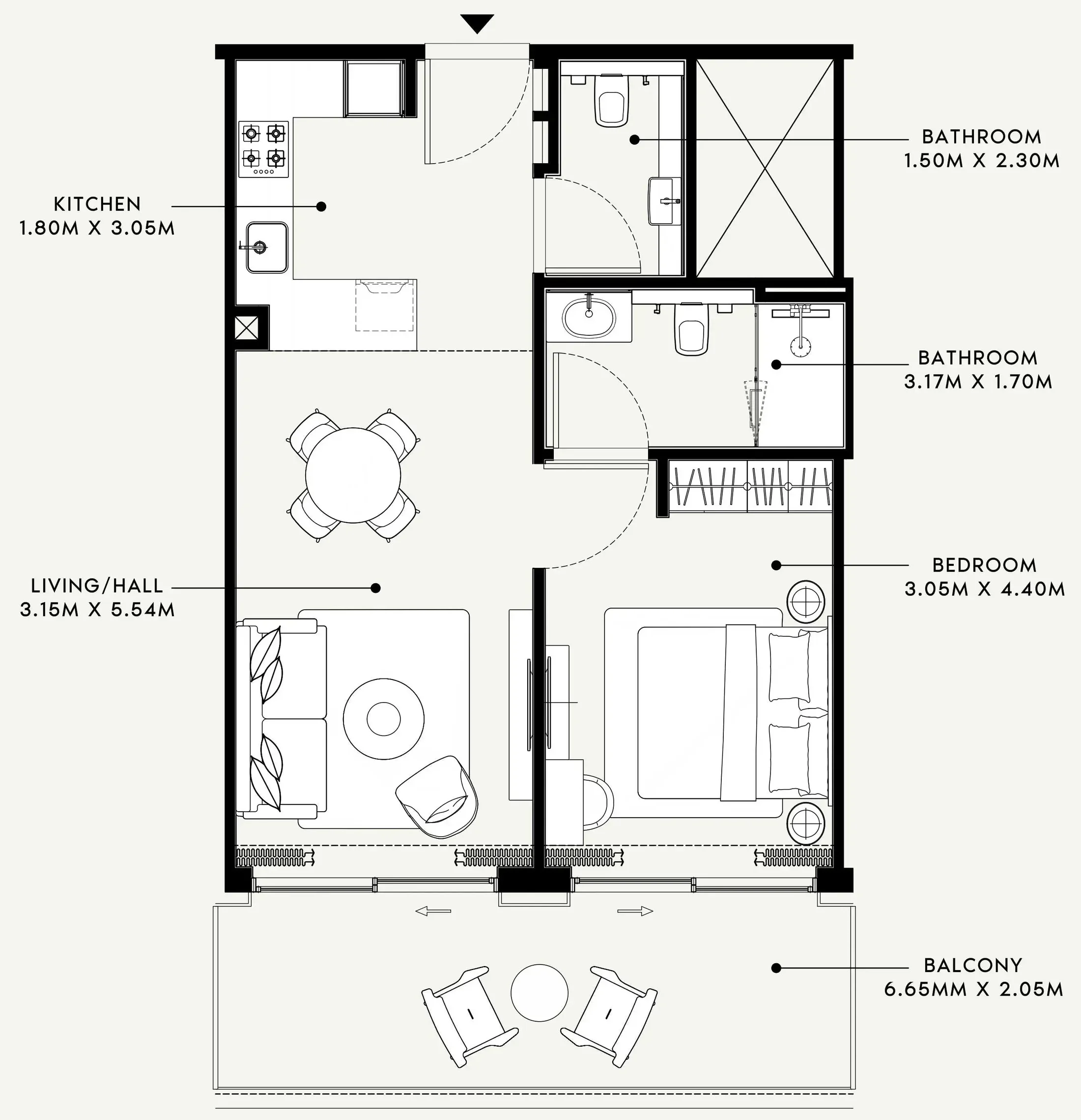 Azizi Azizi Venice floor plan