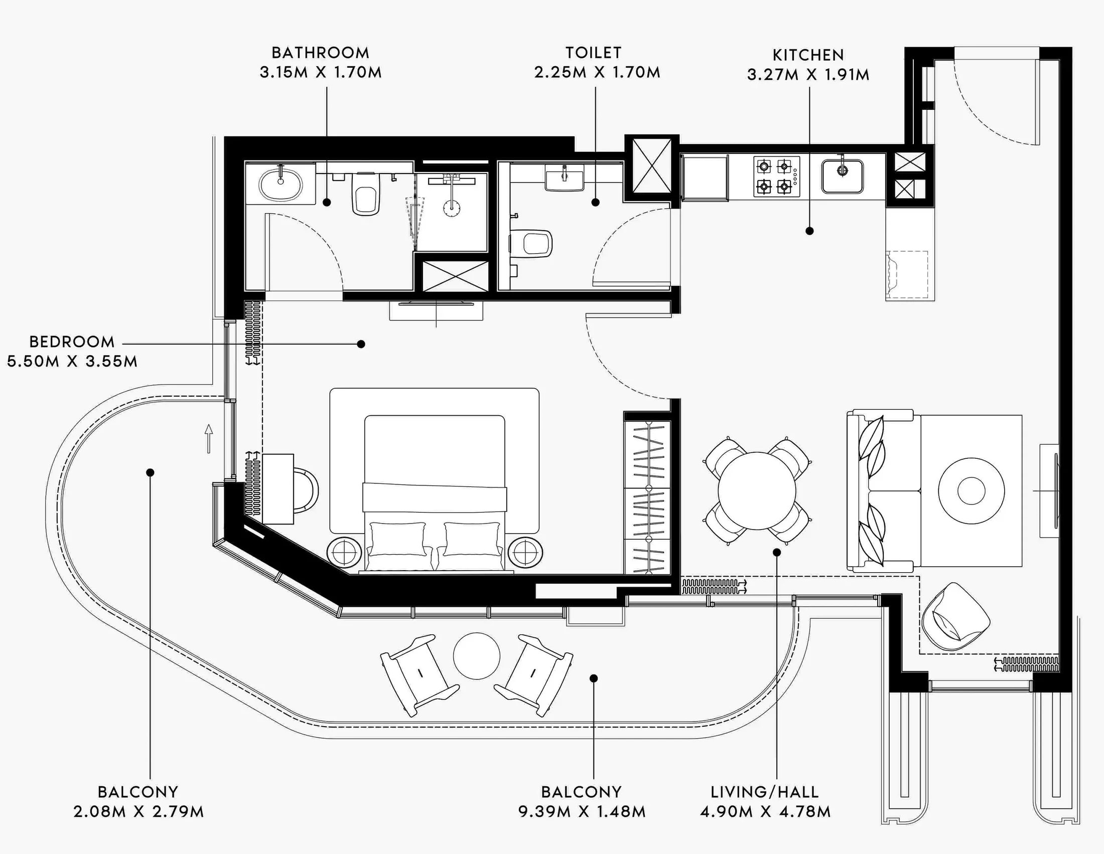 Azizi Azizi Venice floor plan