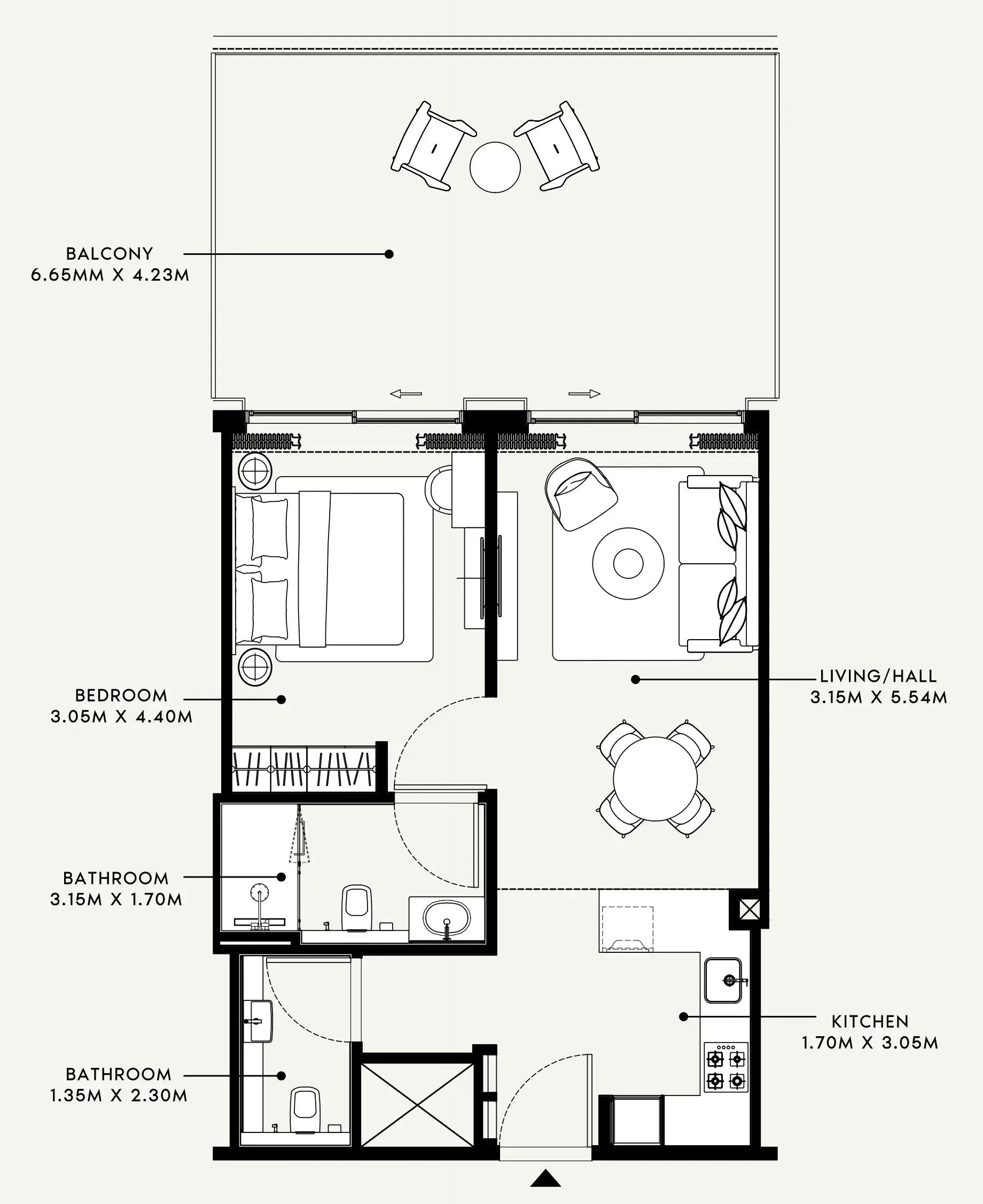 Azizi Azizi Venice floor plan