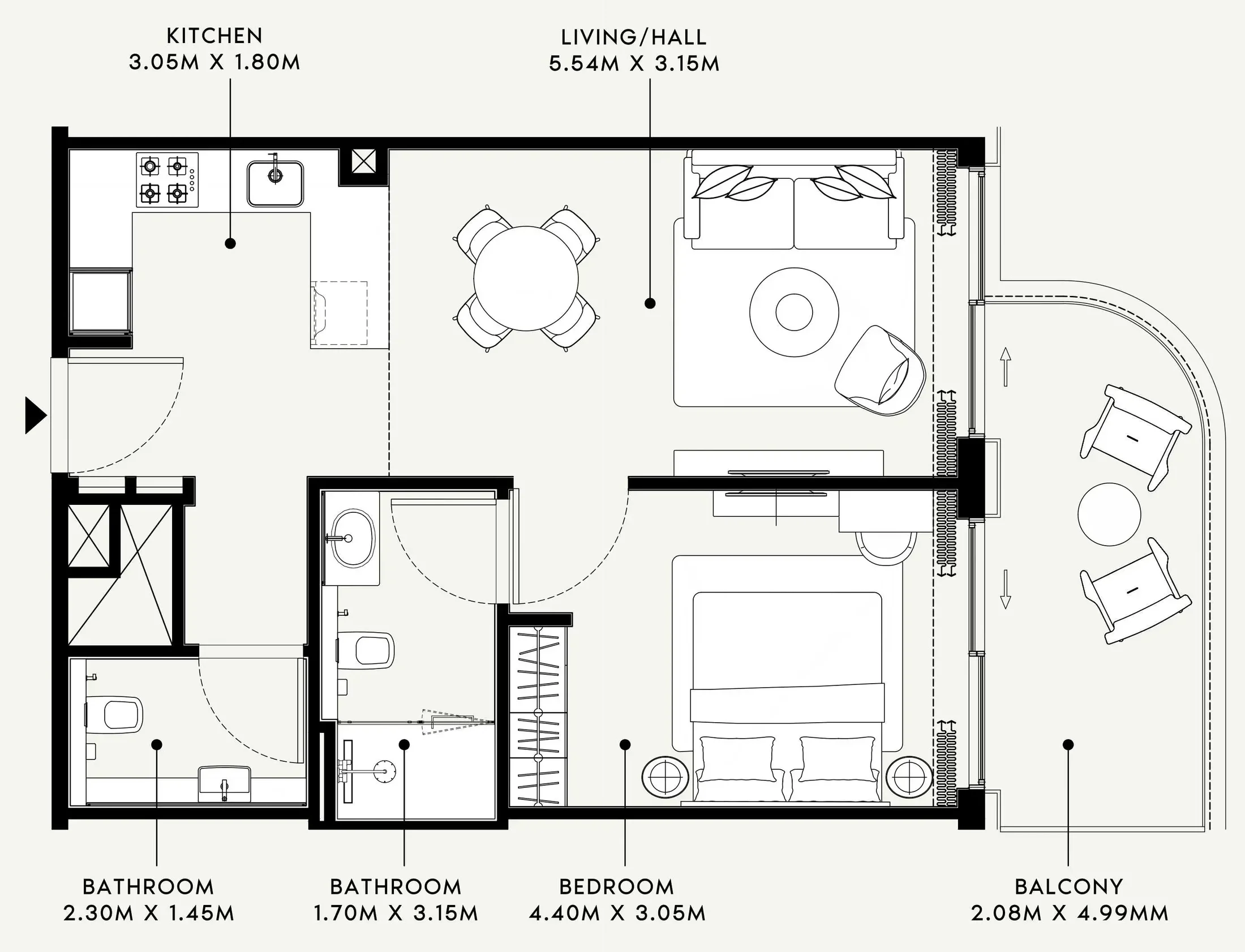 Azizi Azizi Venice floor plan