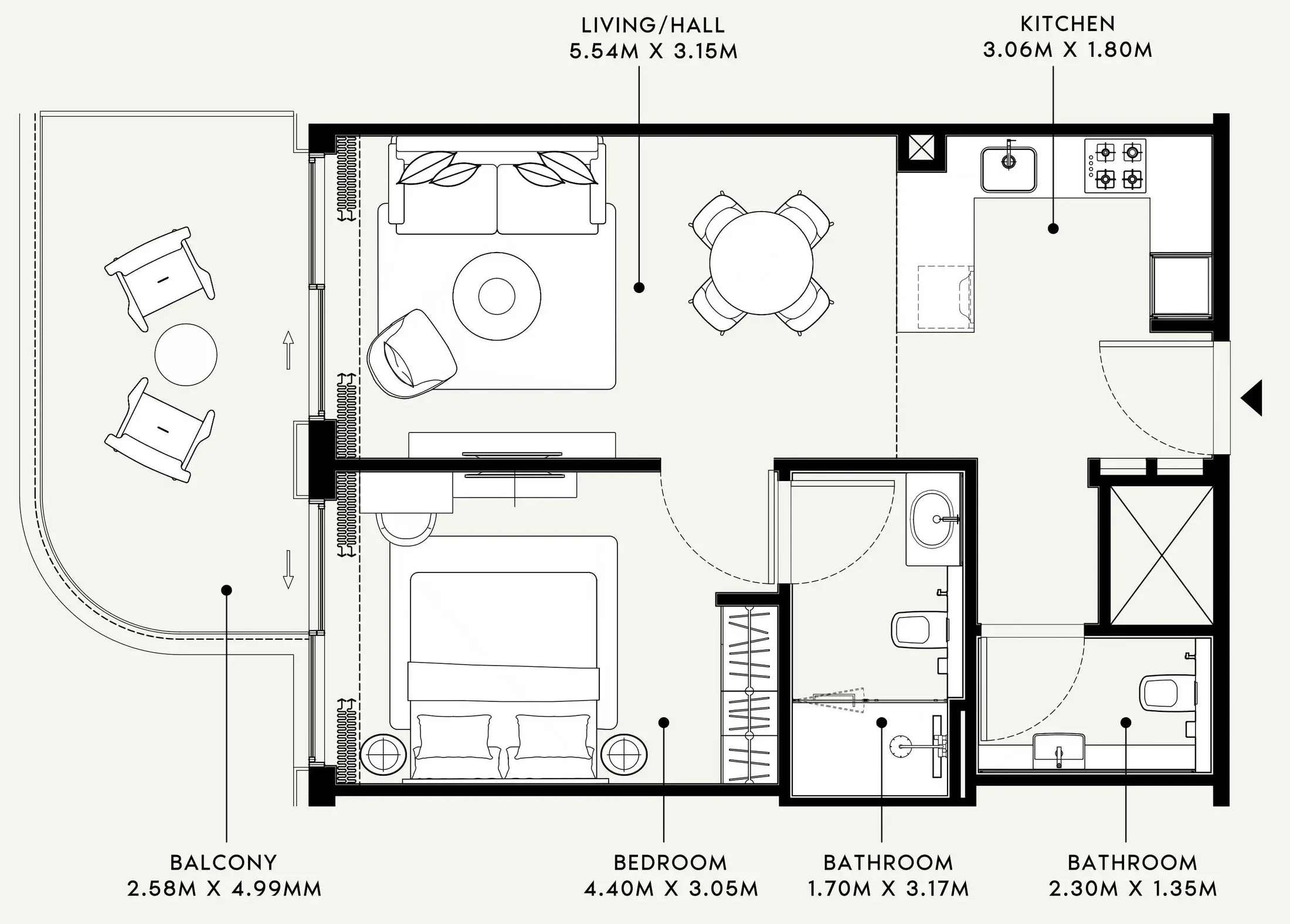 Azizi Azizi Venice floor plan