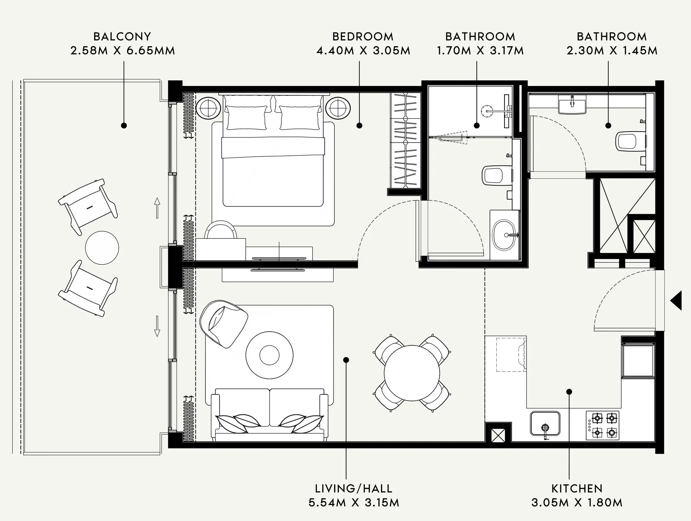 Azizi Azizi Venice floor plan