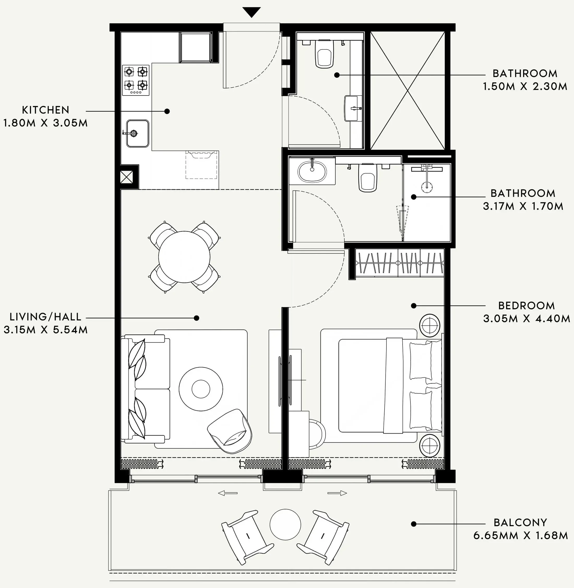 Azizi Azizi Venice floor plan