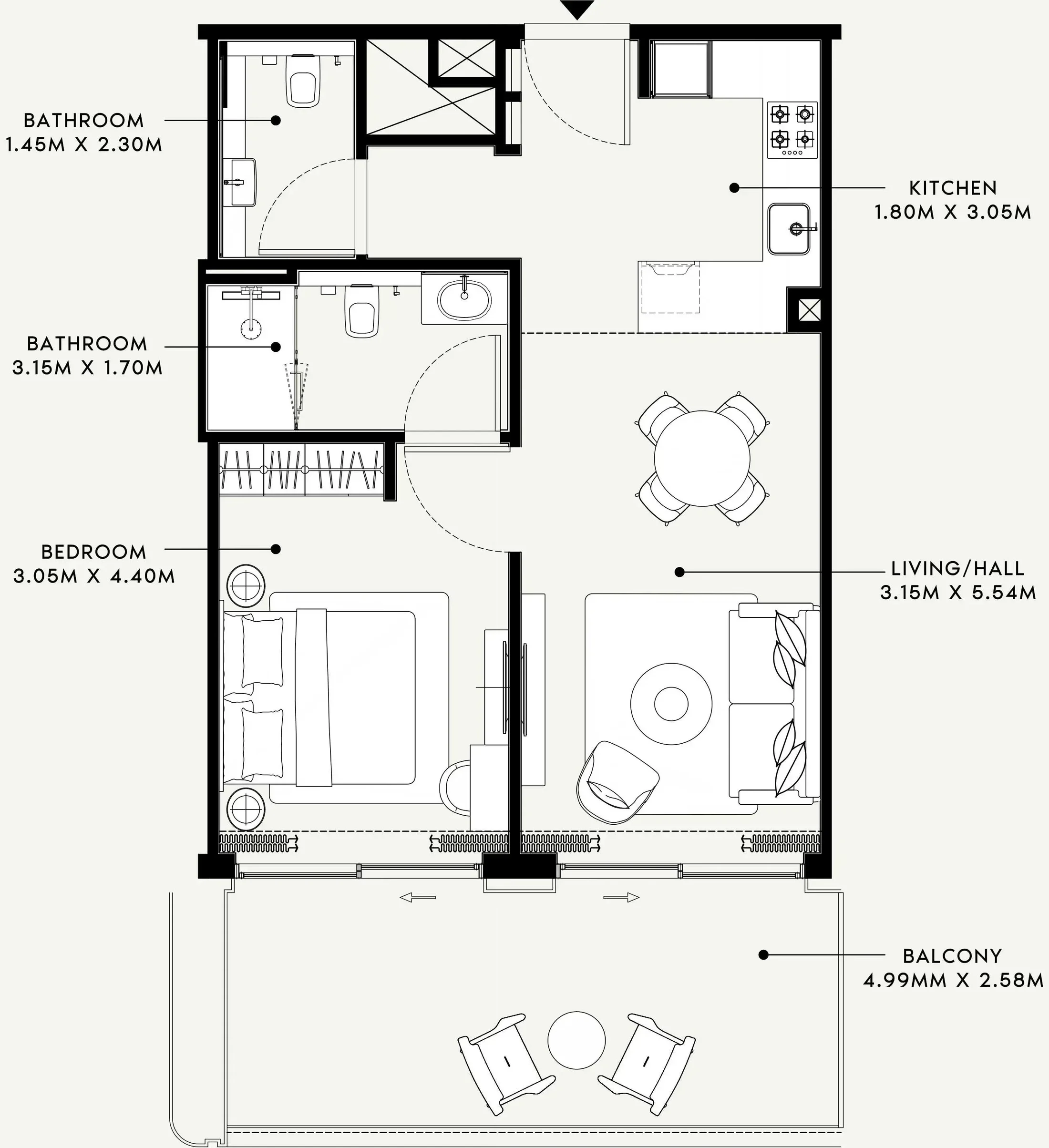 Azizi Azizi Venice floor plan