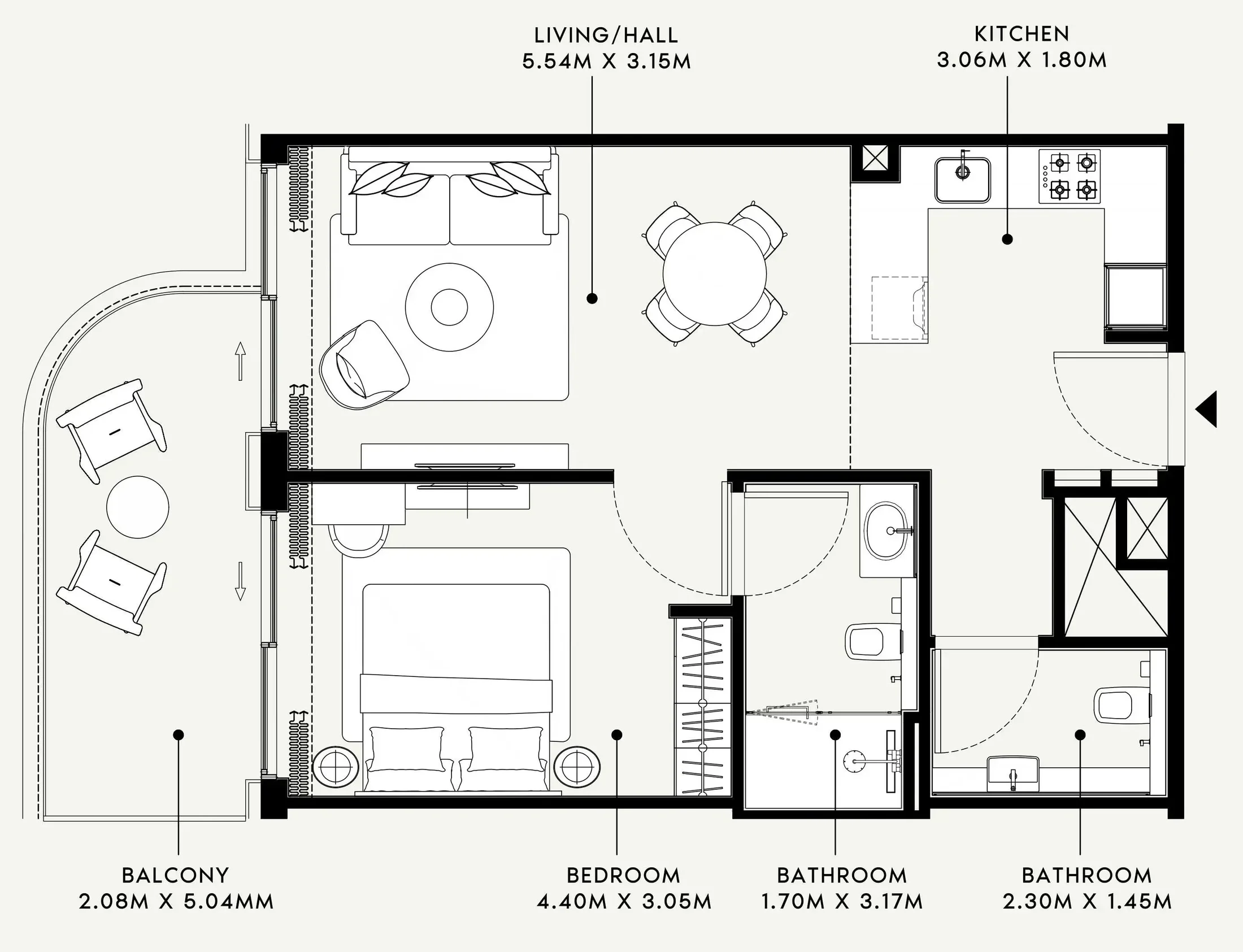 Azizi Azizi Venice floor plan